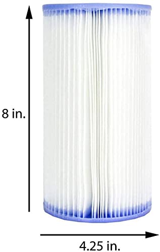 Volca Spares Type A Or C Replacement Filter Cartridge Compatible With Intex Pools, 4 Pack 29000E/59900E #TOP5