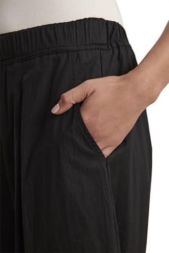 Velvet by Graham & Spencer Women's Sophia Rib & Poplin Mix Media Pants4