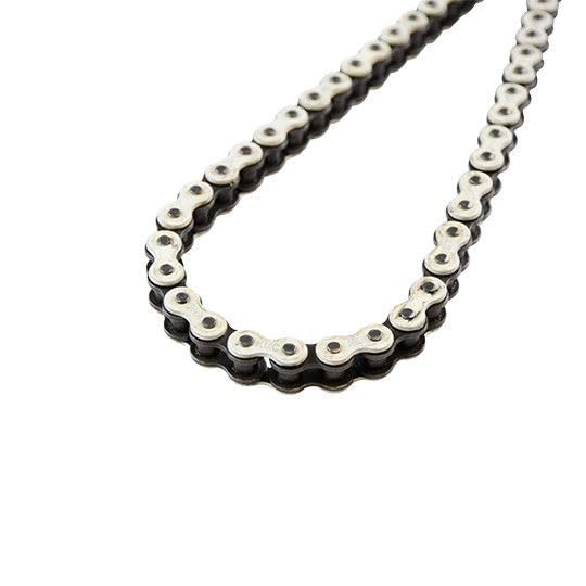 Chaine moto 420 Doppler 134 maillons renforcee blanc la qualite de finition