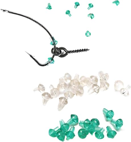 50 piezas accesorios para pesca carpa en dos colores miniatura 1