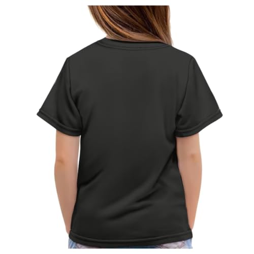 Image of Xhuibop Kids Tshirts Girls Boys 3-16 Years Summer Clothes for Teens Loose Fitting Tops