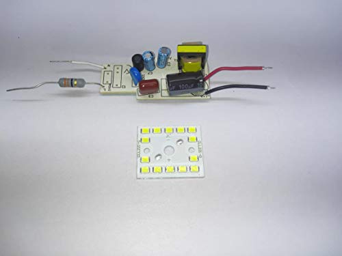 Tulsi Enterprises LED 15 Watt HPF Driver and MCPCB (White, Medium) Tulsi Enterprises LED 15 Watt HPF Driver and MCPCB (White, Medium)