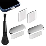 Tappo Antipolvere USB C,Protettore Portatile Cellulare da 2 Pezzi - Tappo Antipolvere per Porta di Ricarica del Telefono | Per Protezione Manutenzione Cura Tablet Cellulare Casa Ufficio Lavoro