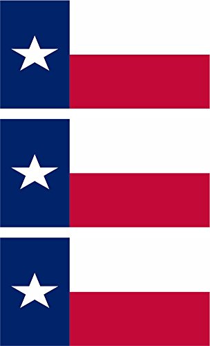 Texas Flag Helmet, Hard Hat, iPhone, Motorcycle Sticker Decal 1