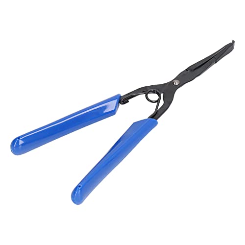 Fiber Clamping Pliers, Fiber Cable Pliers Fiber Optic Stripper with Non Slip Rubber Handle Flange Long Nose Fiber Optic Connector, Wire Strippers