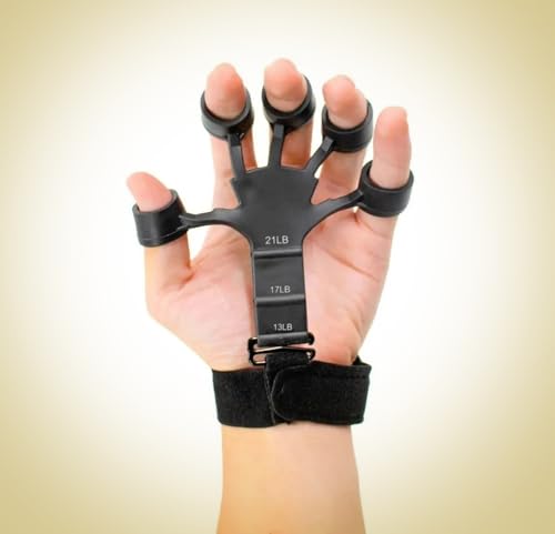 Exercitador de Dedos e Mãos - Fortalecedor em Silicone para Reabi...