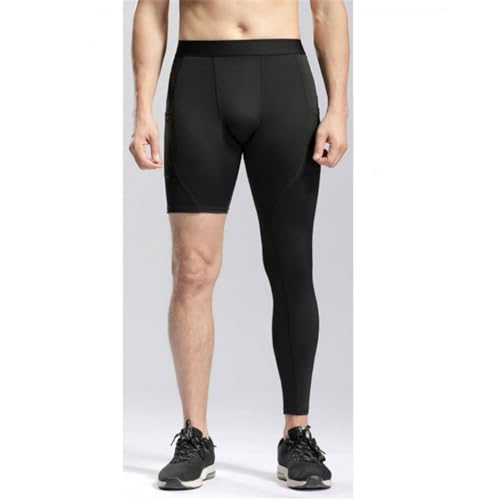 Valcatch One Leg Compression Tights Long Pants Basketball Sports Gear Base Layer Underwear Active Leggings for Men Youths Boy