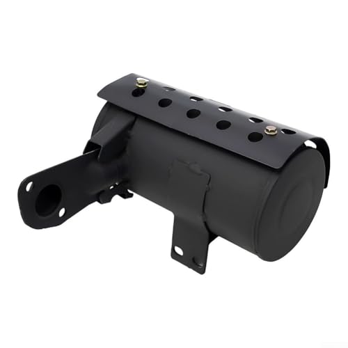 Besttoolifes Aluminum Alloy Generator Muffler Exhaust Silencer For 170F 178F 186F 192F Diesel Engines Cooling Tiller Replacement Part(192F)