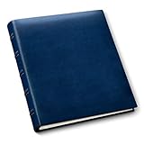 Gallery Leather Classic  Leather Album , Navy