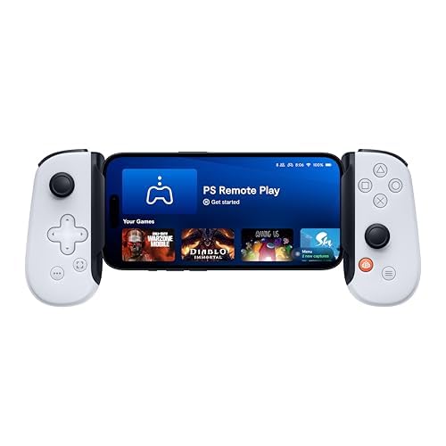 Image of BACKBONE One Mobile Gaming Controller (PlayStation Edition), Phone Controller for Android & iPhone 15 /16 /17 Series, 2nd Gen, Play Xbox, Fortnite, Call of Duty, With 3-Months Apple Arcade Access