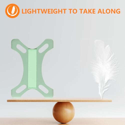 HoYiXi Universal Handgurt für 6-7 Zoll Kindle eReader, Kompatibler Kobo/Pocketbook/Tolino/Sony/Paperwhite/Nook eReader, für 6\, 6,8\, 7 \eReader mit hoher Elastizität Handgurt, Grün