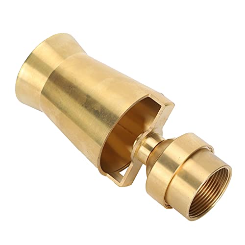 Water Fountain Nozzle Spray,1.5 Inch Internal Thread Brass,Easy to Install Ice Tower Nozzle,for Pond and Fountains by Yosoo - Image 4