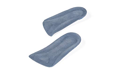 Image of Height Increase Elevator Half Insole for Men 1 /2 inch Taller Heel Lift Insert - Silicon Honeycomb Shaped Gel