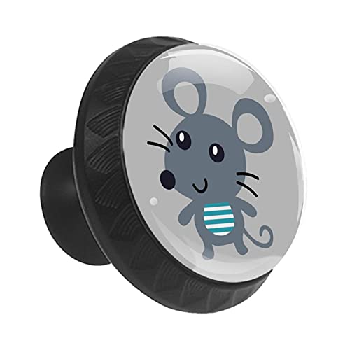 Boutons de tiroir souris de 35 mm pour décorer une chambre de bébé