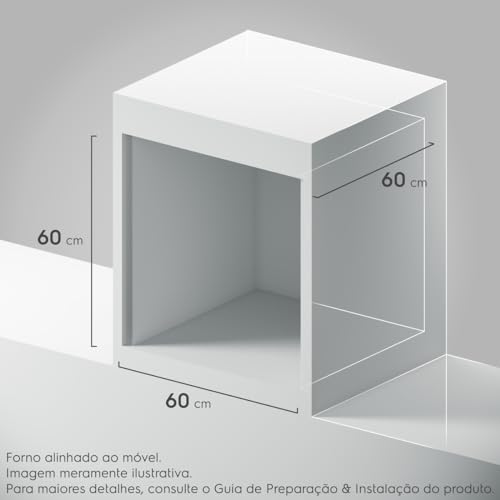 Forno de Embutir Electrolux a Gás 80L Efficient com PerfectCook360 Preto OE8GH 220v glide