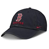 Nike MLB Adjustable Hat (US, Alpha, Medium, Large, Navy, Boston Red Sox)