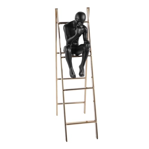 Sculpture murale métal noir moderne objet art fer forgé