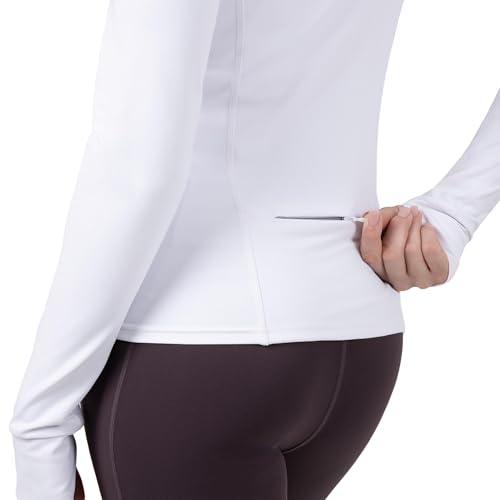Image of YITTY Active Women's Ultraluxe Full Zip Jacket, Athleisure, 4-Way-Stretch, Thumbholes