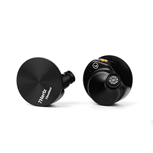 Image of Linsoul 7HZ Timeless in Ear Monitor, 14.2mm Planar HiFi in-Ear Earphone with CNC Aluminum Shell, Detachable MMCX Cable (3.5mm)