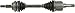 A1 Cardone 60-3420 CV Axle Assembly