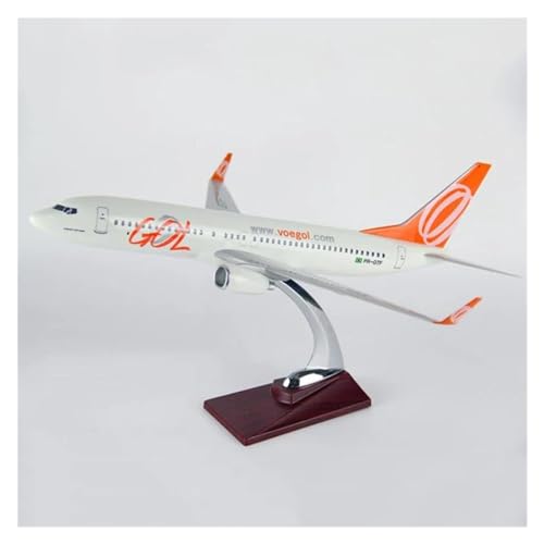 Modelo B737 VOEGOL escala 1/100 réplica de avión clásica en resina de 40cm para coleccionistas