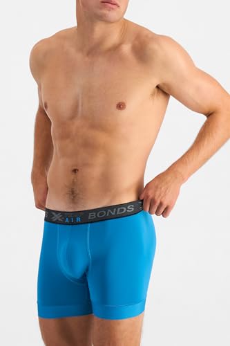 Bonds Men's Cooling X-Temp Air Boxer Briefs Performance Underwear For Men - Image 5