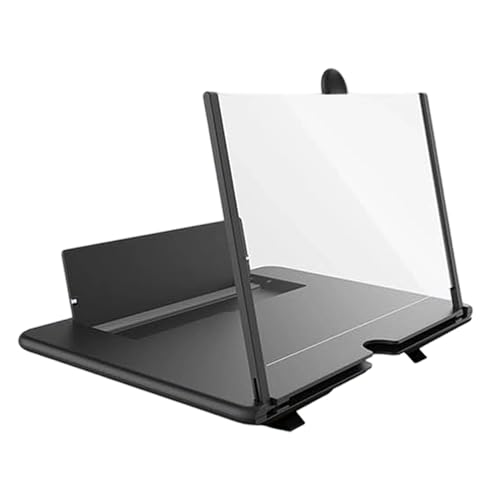 Lupa de Pantalla de teléfono, proyector de Escritorio 3D HD para visualización ampliada, Personas Mayores, Noches de películas, Ver Videos, hogar, Viajes, Tiempo de Descanso, o