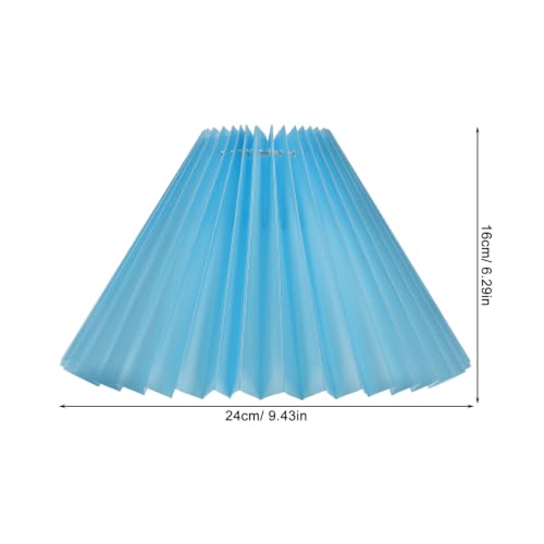Pantalla plisada de tela delicada para difuminar la luz con elegancia 2