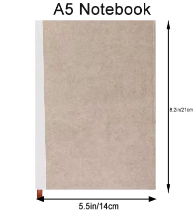 Lined-Refill-Paper-for-Marble-Diary-with-Lock-A5-Refill-Page-for-Refillable-Daily-Journal-for-Girls-and-Women-192-Pages-Notebook-Paper-with-Ribbon-Bookmark