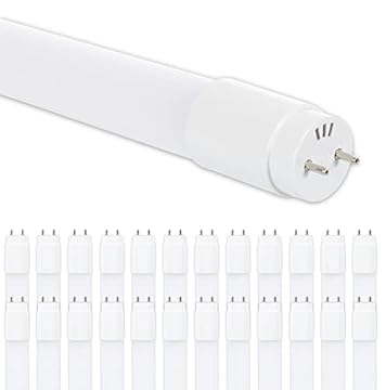 CLAR - Tubo Neon LED 150 cm T8 24W, Tubi LED 150cm, Bianco Fredda 6500ºk (Pack 25)