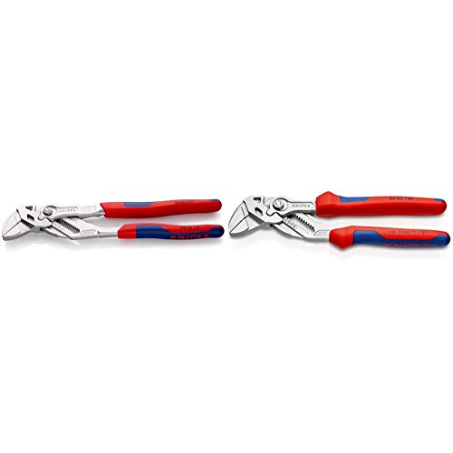 KNIPEX Zangenschlüssel (250 mm) 86 05 250 & Zangenschlüssel (180 mm) 86 05 180