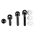 GUGULUZA Sling Swivel Wood Screw Studs,3 pcs Gun Sling Swivel Screws Studs,Sling Mounting Kit Sling Screws Set for Rifles & Shotguns (Set of 3 pcs)