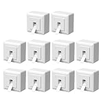 FGB – FGB 10x Universal Netzwerkdose CAT6a, 1 Port Aufputz/Unterpu