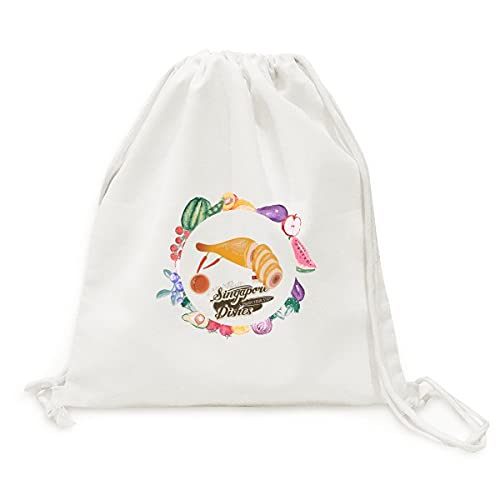 Sac de course pliable pour fruits et légumes à sangle Singapour