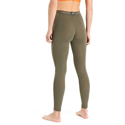 Icebreaker Merino Women’s 175 Everyday Winter Leggings, 100% Merino Wool Base Layer - Soft, Stretchy Thermal for Women - Premium Snow Clothes and Cold Weather Gear for Women - Loden Green, Small2