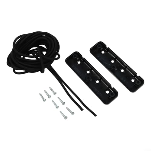 ZMdooreasy Red de carga, red de almacenamiento para armario de caravana, organizador de carga elástico de 220 cm, soporte de malla de pared lateral, para interior de remolque, cámper, anticaídas