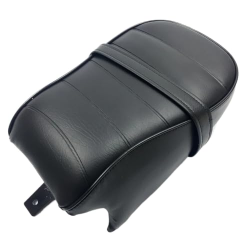 Asiento Sportster XL 1200 de dos plazas con soporte lumbar ergonómico y cuero impermeable