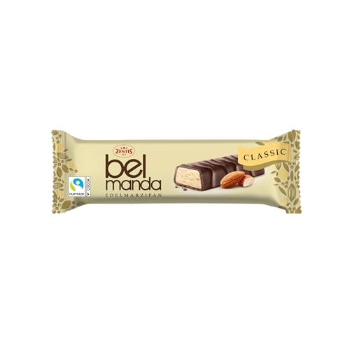 Zentis belmanda Edelmarzipan Riegel Classic mit dunkler Schokoladen 40 g