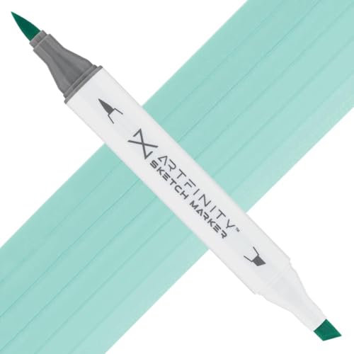 Artfinity Sketch Markers - Spearmint BG3-3, Vibrant, Professional, Dye-Based Alcohol Markers for Artists, Drawing, Travel, & More