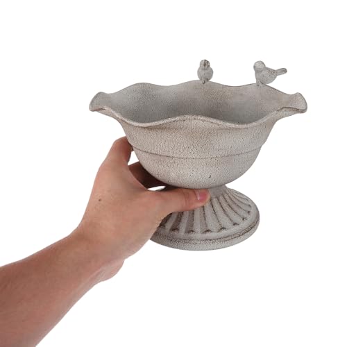 Vase rustique fer avec piédestal imperméable pour centre de table - 5