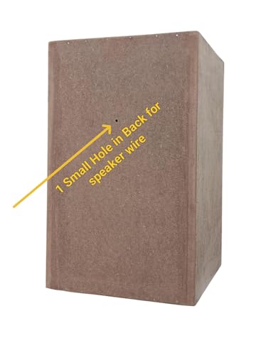 Image of NRS AUDIO 6 /6.5 in Sub woofer & 4 in Midrange Speaker & [ Left Side ] 3 in Tweeter L Port Ported Car Subwoofer Speaker Box