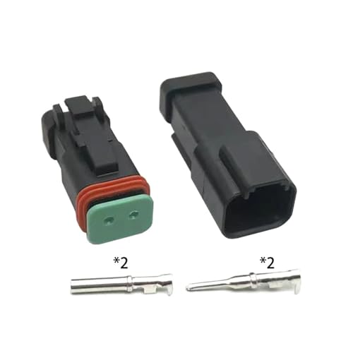 Conectores impermeables serie DT de 2 pines contra sulfatación y fallos de corriente 3