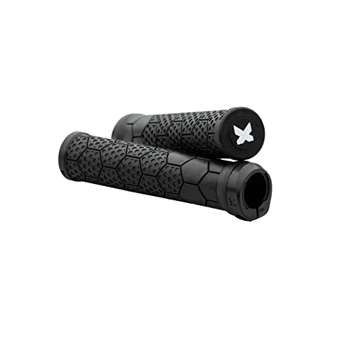 Sixpack Z-Trix PA Lock-On Fahrrad Schraubgriffe schwarz/schwarz