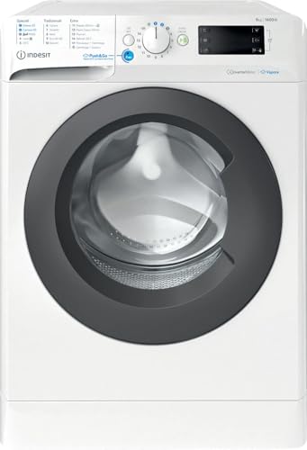 Vrijstaande wasmachine BWE91498XWKVIT voorlader 1400 omwentelingen, stoom, ruime mand van 9 kg, snel, invertermotor, efficiënt, energieklasse A-20%