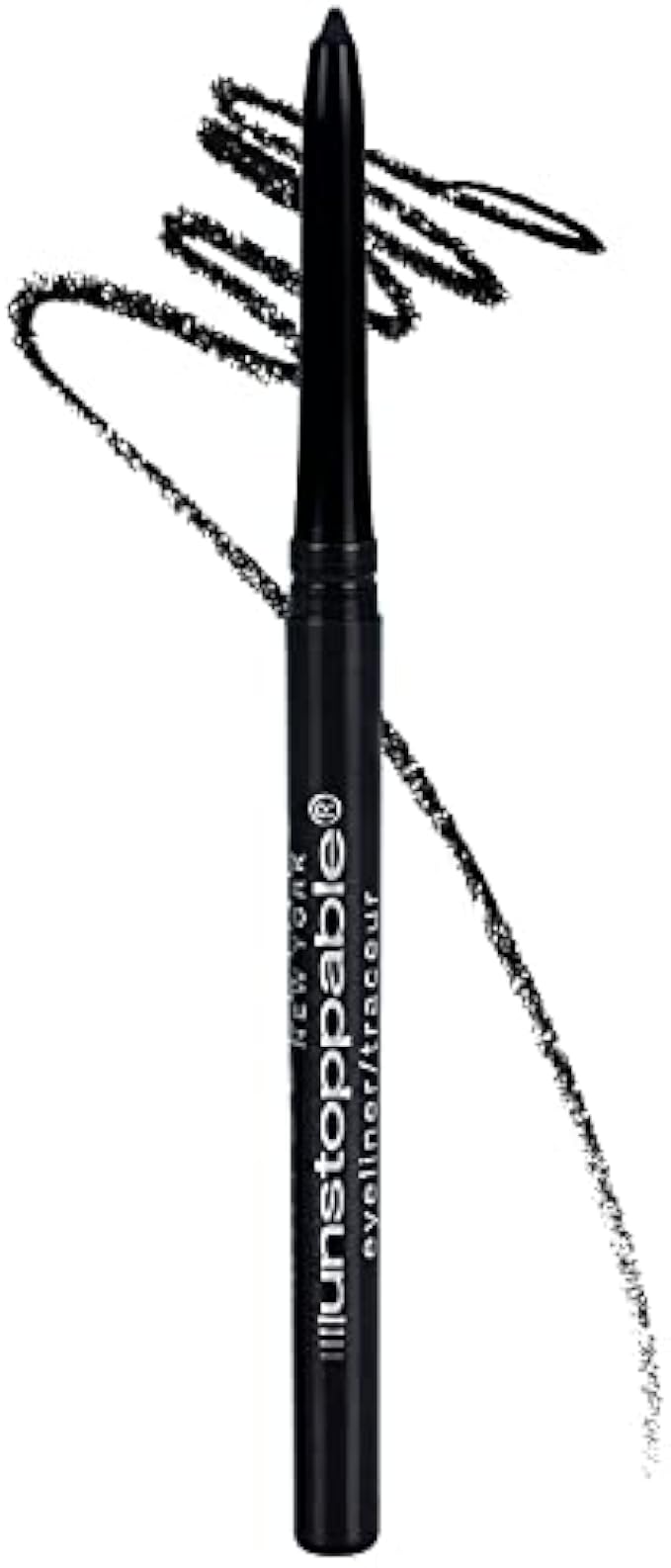 Maybelline Unstoppable Waterproof Mechanical Eyeliner, Onyx, 1 Count