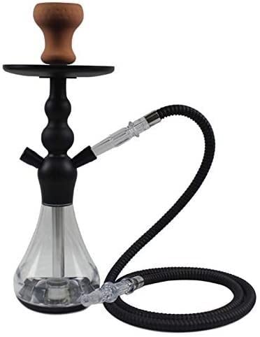 LSZ Shisha-Set Acryl- und Metallhukah-Set, Shisha Narghile Set mit Lounge-Schläuchen tragbarer Shisha for Club Bar-Party…