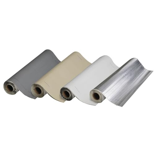 Mfm Building Product 50036 Mfm Peel & Seal Self Stick Roll Roof Ing (1, 36 in. Alum Inum), 36in. Aluminum
