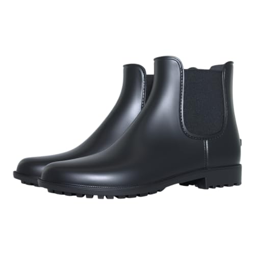 PFIFF Jodhpurstiefelette (PVC Reitstiefelette) Damen, Schwarz 38