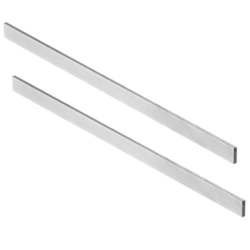 sourcing map HSS Lathe Tool Bit 3mm x 10mm x 200mm, Square Lathe Turning Tool Blanks, High Speed Steel Rectangular Fly Cutter Mill Blank, 2pcs