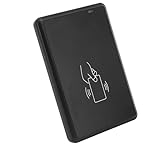 RFID Reader, 13.56MHZ Reader Smart IC Card Reader Writer Reads Family Proximity Cards USB Reader ID Card Reader, Swipe Card Reader Plug and Play